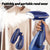 Portable 1500W Garment Steamer  Quick Wrinkle Removal Foldable  TravelReady Ideal for Fabric Care  School Uniforms US Plug