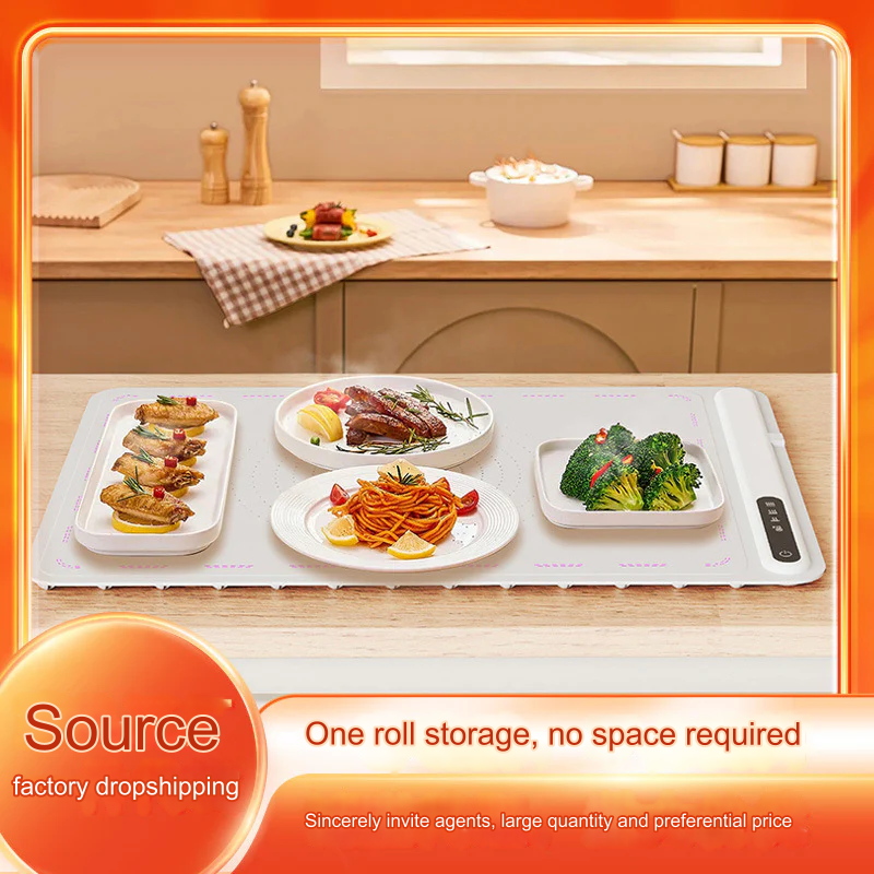 Flexible Heating Silicone Pad for Warm Meals