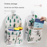 Large Cotton Linen Wall-Mounted Storage Bag – Hanging Organizer