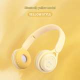 Macaron Y-08 Wireless Bluetooth Headset - Foldable, Heavy Bass