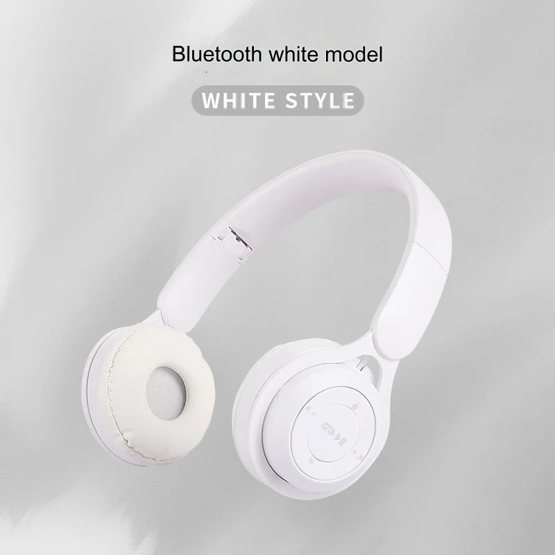 Macaron Y-08 Wireless Bluetooth Headset - Foldable, Heavy Bass