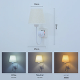 Remote Control LED Night Light- Eye Protection Lamp