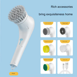 Multi-Function Electric Cleaning Brush – Handheld Rechargeable