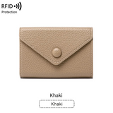 RFID Blocking PU Leather Card Holder – Lightweight Wallet for Men & Women