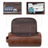 Luxury Waterproof PU Leather Cosmetic & Toiletry Bag