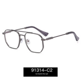 Men’s Ultra-Light Full Frame Blue Light Blocking Glasses – Classic Metal Eyewear