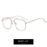 Men’s Full Frame Anti-Blue Light Glasses – Minimalist Box Style Eyewear