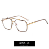 Men’s Full Frame Anti-Blue Light Glasses – Minimalist Box Style Eyewear