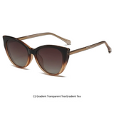Women’s Magnetic Clip-On Polarized Sunglasses – Butterfly Frame