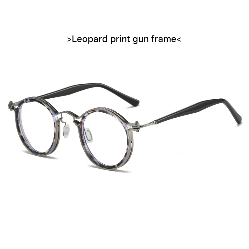 Retro Round Anti-Blue Light Glasses for Women – Full Frame Optical Eyewear