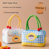 Insulated Lunch Bag – Large Capacity Cute Cartoon Style, Portable & Leak-Resistant