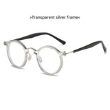 Retro Round Anti-Blue Light Glasses for Women – Full Frame Optical Eyewear