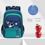 Boys' Elementary School Backpack – Large-Capacity Schoolbag for Grades 1-6