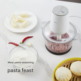 Electric Food Processor – Multi-Function Meat Grinder & Garlic Masher