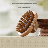 Wooden Meridian Massage Brush – Full Body Scraping Tool for Circulation & Relaxation
