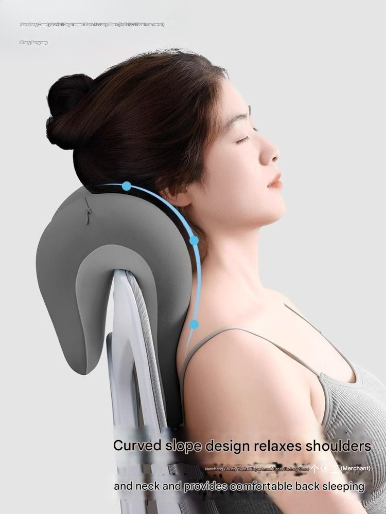 Memory Foam Nap Pillow – U-Shaped Office Headrest for Desk, Neck Support Cushion