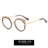 Women's Full-Frame Anti-Blue Light Glasses – Round Frame With UV Protection Eyewear