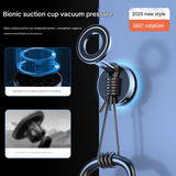 3-Axis Magnetic Car Phone Holder – Foldable Dashboard Mount with Suction Base