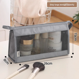 Portable Toiletry Bag – Travel Cosmetic Organizer with Compact, Durable Oxford Cloth