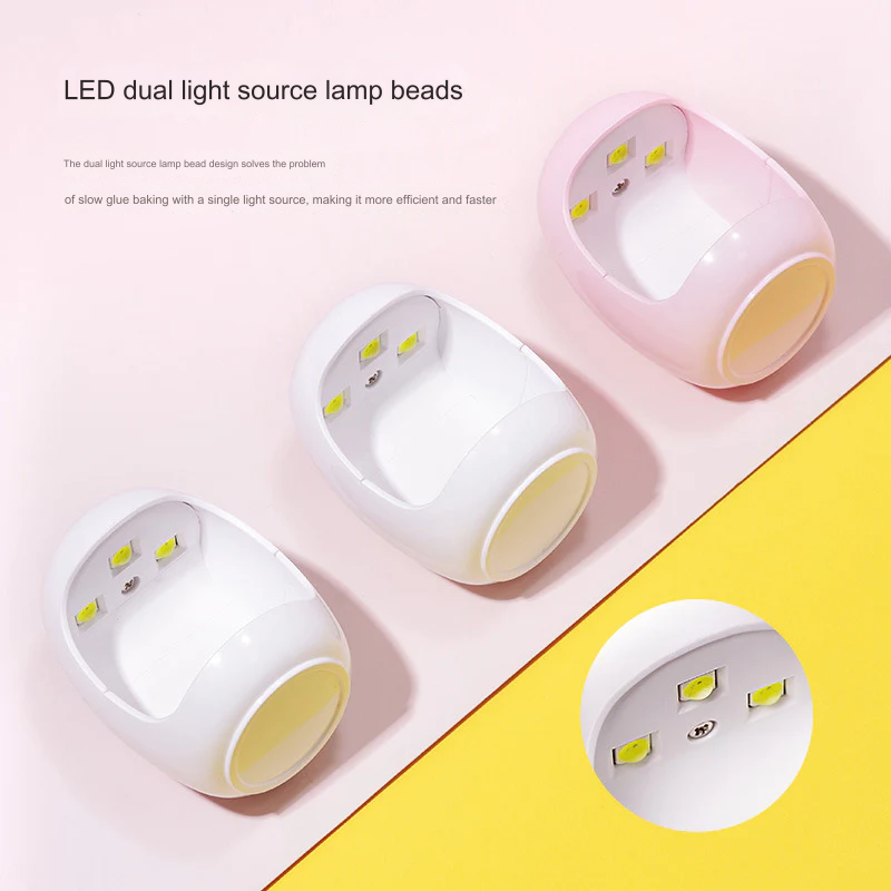 Portable LED Nail Lamp for Quick Drying