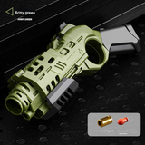 Soft Bullet Spray Toy Gun – Decompression Launcher with 3 Cartridges & 10 Warheads