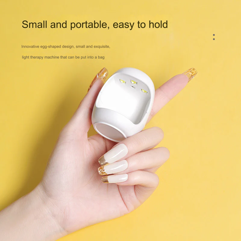 Portable LED Nail Lamp for Quick Drying