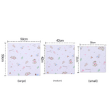 Foldable Multi-Purpose Storage Bag – Cow Pattern Travel Organizer for Cosmetics, Tablets & Daily Essentials