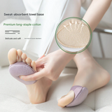 Women’s Cotton Toe Socks for Summer – Invisible Non-Slip Split-Toe Socks for High Heels