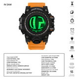 SANDA Men's Multifunctional Sports Digital Watch – Waterproof Luminous Watch with Alarm