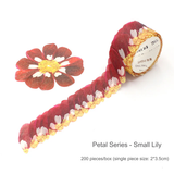 200 Japanese Petal Stickers for DIY & Scrapbooking