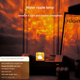 Romantic Water Ripple LED Night Light – Color Projection Lamp | Touch Control