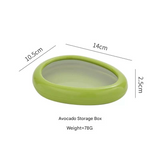 Transparent Fresh-Keeping Box - Refrigerated Fruit & Vegetable Storage with Divider