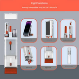 8-in-1 Electronic Cleaning Kit – Multi-Function Brush Set