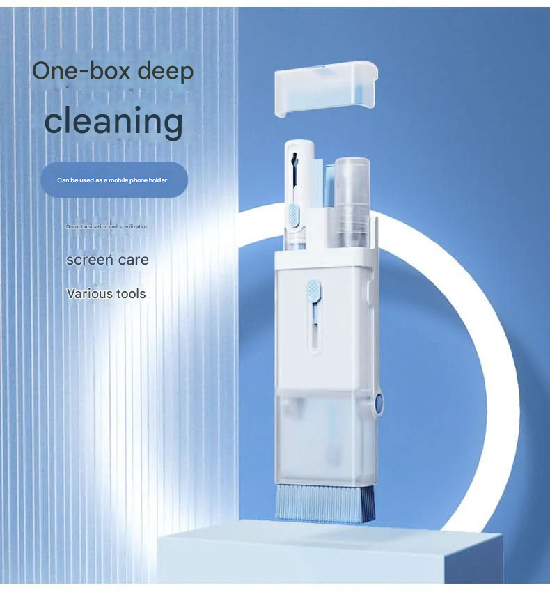 8-in-1 Electronic Cleaning Kit – Multi-Function Brush Set
