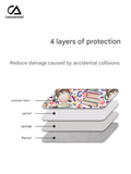 Waterproof Laptop Sleeve 11-15 Inch Tablet Case – Multicolor Scholarly Owls Design