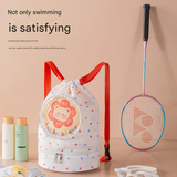 Cartoon Wet-Dry Separation Swimming Bag – Kids’ Waterproof Travel Storage Bag
