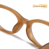 Cat-Eye Anti-Blue Light Glasses – TR90 Butterfly Frames for Small Faces, Myopia-Ready