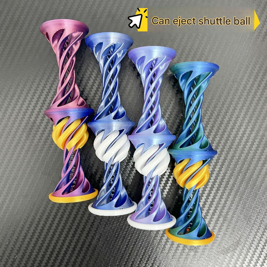 3D Printed Spiral Bounce Toy – Stress Relief & Office Desk Ornament