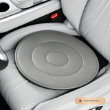 360° Rotating Car Seat Cushion – Breathable Support for Seniors & Pregnant Women