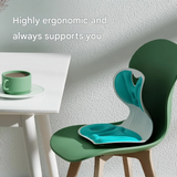 Ergonomic Petal Lumbar Support Seat – Office & Study Chair Cushion
