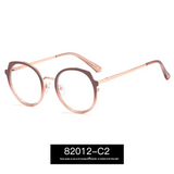 Women’s Round TR90 Blue Light Glasses Frame – Ultra-Light Full Frame Eyewear