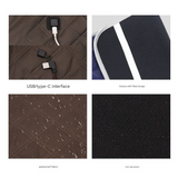 Portable Graphene Heating Blanket, USB-Powered
