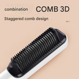 LCD Hair Straightener & Curling Comb