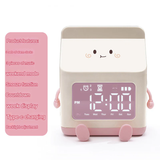 Cute Milk Box Mini Alarm Clock