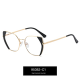 Women’s Polygon Blue Light Blocking Glasses – TR90 Full Frame Eyewear