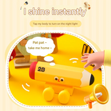 2B Pencil Night Light – Creative Geometric Desk Lamp & Phone Holder Gift