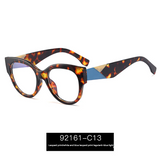 Retro Round Blue Light Glasses for Women – Large Frame Eyewear | Myopia-Ready