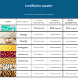 Airtight Food Storage Bag – Moisture-Proof Grain & Rice Container for Kitchen Organization