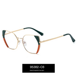 Women’s Polygon Blue Light Blocking Glasses – TR90 Full Frame Eyewear