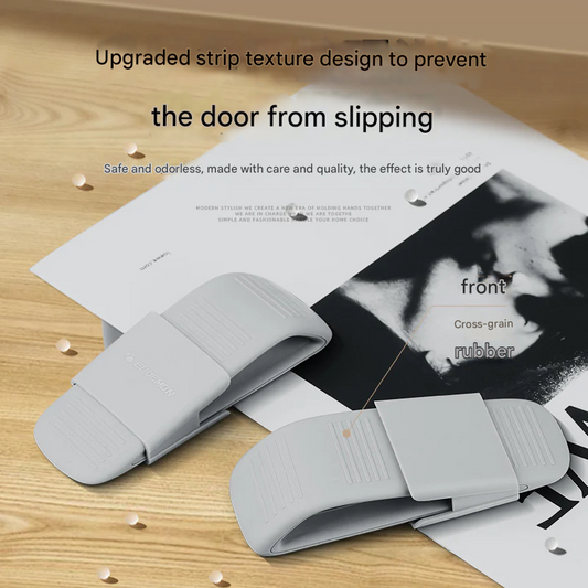 Anti-Theft Portable Door Stopper – Non-Slip, Windproof, Punch-Free for Home Security
